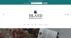 Desktop Screenshot of islandapothecary.com
